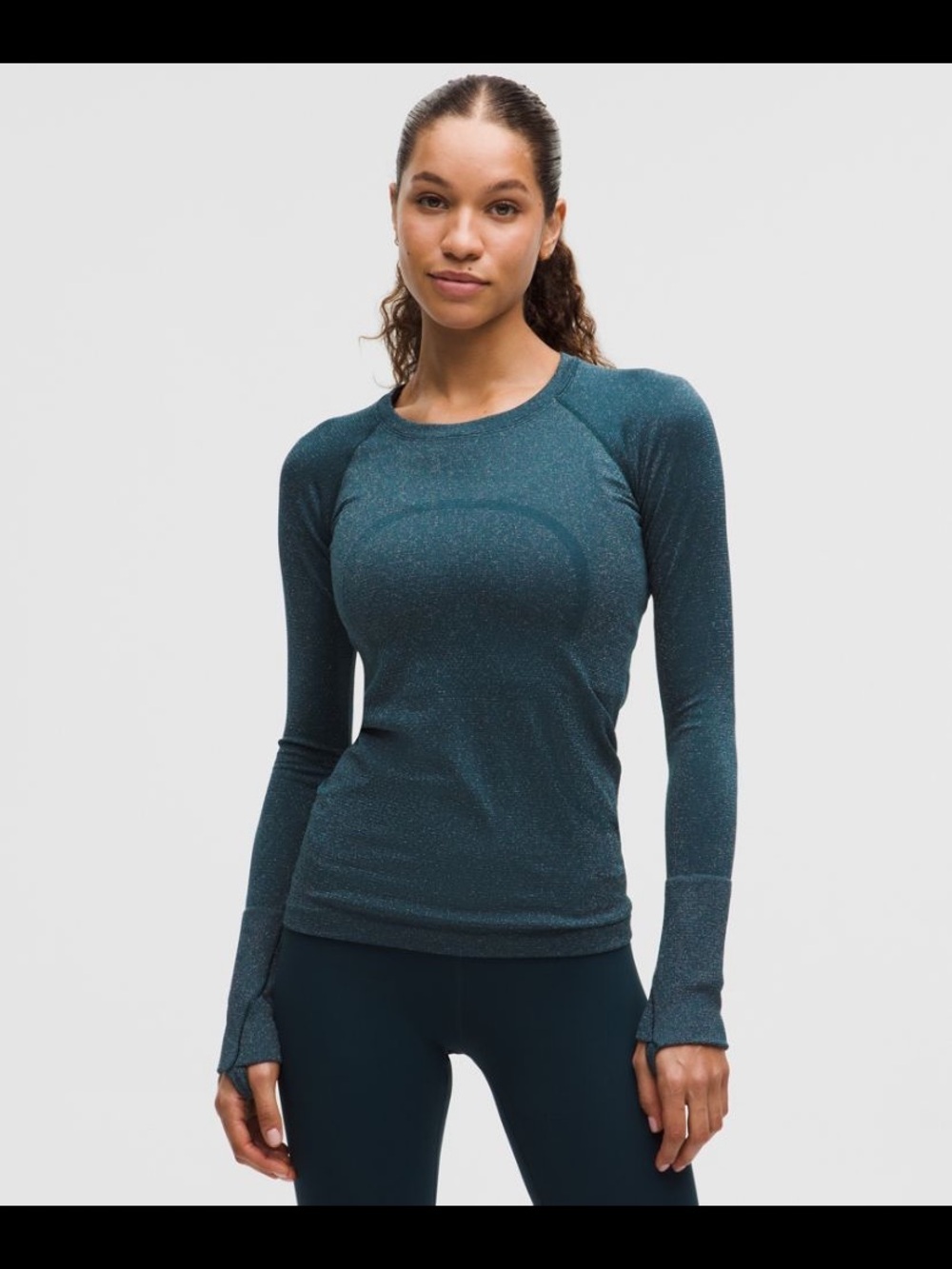 Lululemon Swiftly Tech Long-Sleeve Shirt 2.0 Sparkle